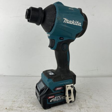 ЗЗ MAKITA マキタ 40v 充電式エアダスタ バッテリーx1 充電器 ケース付 AS001G ブルー