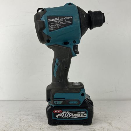 ЗЗ MAKITA マキタ 40v 充電式エアダスタ バッテリーx1 充電器 ケース付 AS001G ブルー