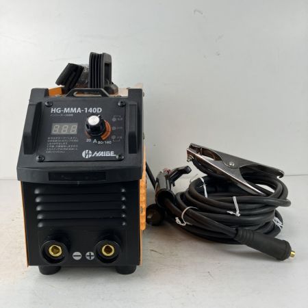 ЗЗ HAIGE ハイガー 100v/200v インバーター溶接機 HG-MMA-140D オレンジ