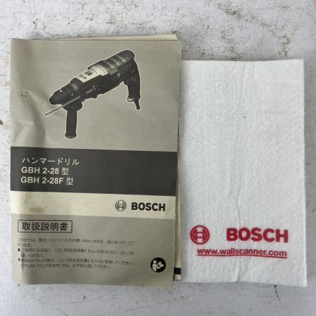 ЗЗ BOSCH ボッシュ 100v 28mm ハンマドリル ケース付 GBH2-28 ネイビー