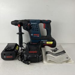 ЗЗ BOSCH ボッシュ 36v コードレスハンマドリル バッテリーx2 充電器　ケース付 GBH36V-LI Plus ネイビー Bランク