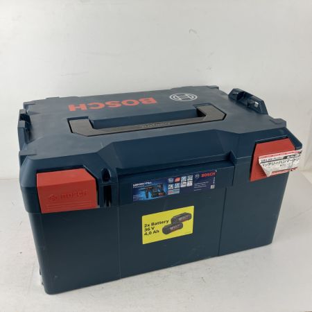 ЗЗ BOSCH ボッシュ 36v コードレスハンマドリル バッテリーx2 充電器　ケース付 GBH36V-LI Plus ネイビー
