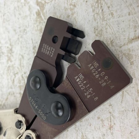 ЗЗ MOLEX 圧着用手動工具 57064-5000 オレンジ×ブラック