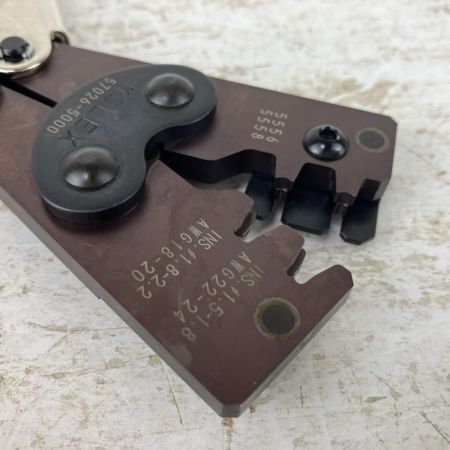 ЗЗ MOLEX 圧着用手動工具 57026-5000 オレンジ×ブラック