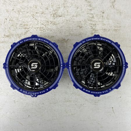 ЗЗ シンメン 20V 3350mAh ファン・バッテリーセット アダプタ付 SA-125 ブラック×ブルー