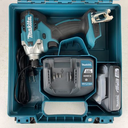 ЗЗ MAKITA マキタ 18v 充電式インパクトドライバ　バッテリーx1 充電器 ケース付 TD156DB ブルー