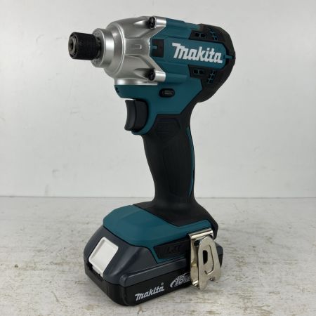 ЗЗ MAKITA マキタ 18v 充電式インパクトドライバ　バッテリーx1 充電器 ケース付 TD156DB ブルー