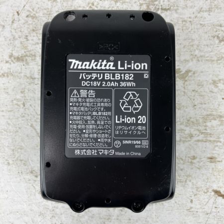 ЗЗ MAKITA マキタ 18v 充電式インパクトドライバ　バッテリーx1 充電器 ケース付 TD156DB ブルー