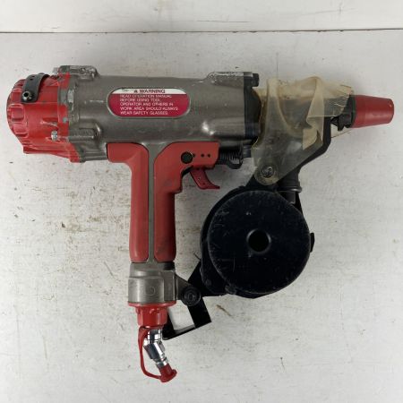 ЗЗ MAX マックス 65mm 高圧 コンクリートピンネイラ 釘打機 ケース付 HN-120 レッド