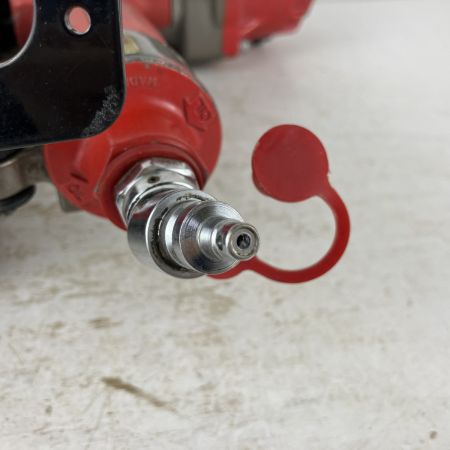 ЗЗ MAX マックス 65mm 高圧 コンクリートピンネイラ 釘打機 ケース付 HN-120 レッド