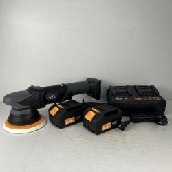 ЗЗ Shine mate 18v 150mm ポリッシャー バッテリーx2 充電器 バッグ付 EB351-6-21 ブラック Sランク