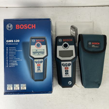 ЗЗ BOSCH ボッシュ デジタル探知器 下地センサー ケース 取説 箱付 GMS120 ネイビー