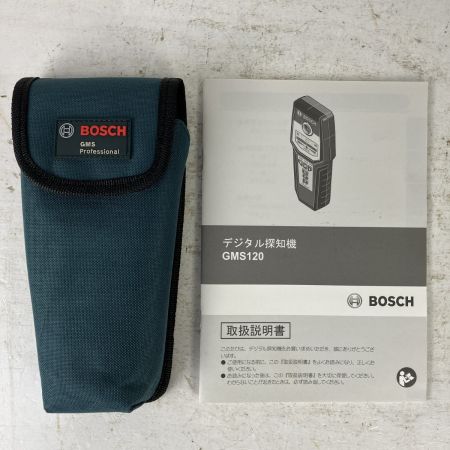 ЗЗ BOSCH ボッシュ デジタル探知器 下地センサー ケース 取説 箱付 GMS120 ネイビー