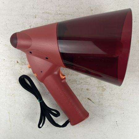 ЗЗ TOA株式会社 防滴メガホン 6Ｗ サイレン音付 ER-1106S レッド