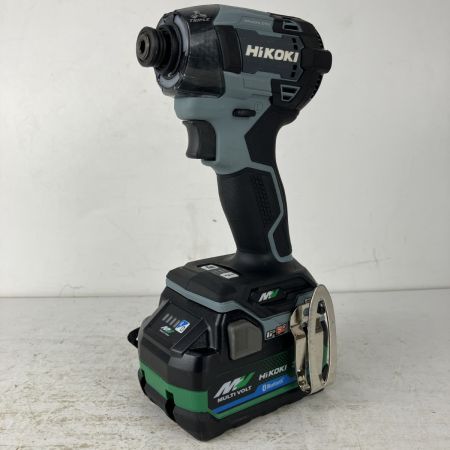 ЗЗ HiKOKI ハイコーキ 36v インパクトドライバ バッテリーx2 充電器 ケース付 WH36DD アイスグレー