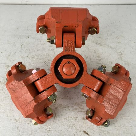 ЗЗ TAKOMAN 1t 三脚ヘッド ベース チェーンブロック吊り下げ用 TS-10/TS-20B オレンジ