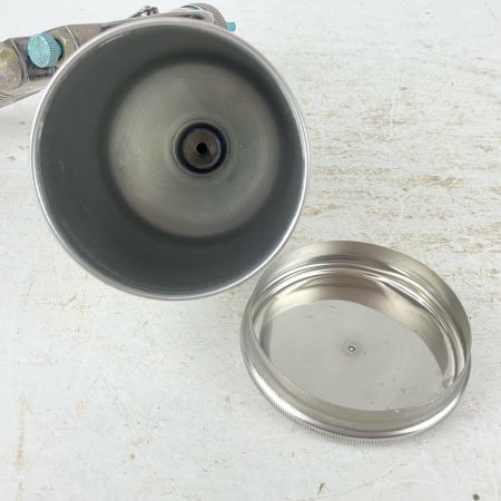 ЗЗ DEVILBISS デビルビス 常圧 スプレーガン カップ付  FUNG シルバー