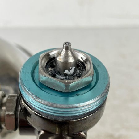 ЗЗ DEVILBISS デビルビス 常圧 スプレーガン カップ付  FUNG シルバー