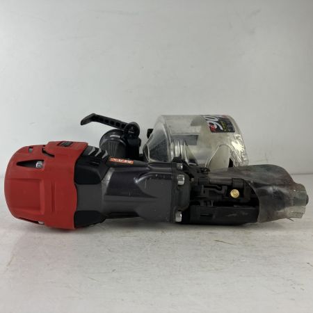 ЗЗ MAX マックス 90mm 高圧 釘打機 スーパーネイラ 取説 ケース付 HN-90N6(D) レッド×ブラック