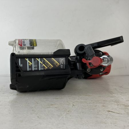 ЗЗ MAX マックス 90mm 高圧 釘打機 スーパーネイラ 取説 ケース付 HN-90N6(D) レッド×ブラック