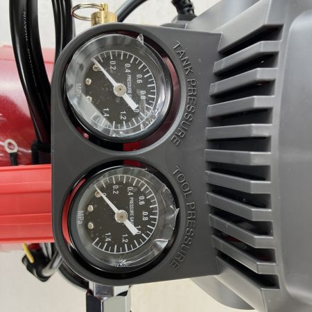 ЗЗ 藤原産業 100v 8L オイルレス エアコンプレッサ 取説付 SR-L08SPB-01 SR-035