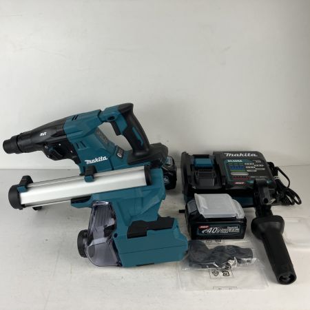 ЗЗ MAKITA マキタ 40v 28mm ハンマドリル 集じんシステム バッテリーx2 充電器 ケース付 HR011GRDXV