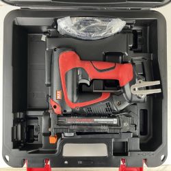 ЗЗ MAX マックス 18v 25mm 充電式タッカ ケース付 ※バッテリー、充電器無し TJ-25/4J レッド×ブラック Cランク