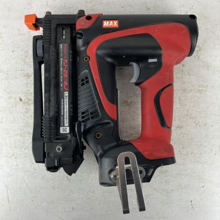ЗЗ MAX マックス 18v 25mm 充電式タッカ ケース付 ※バッテリー、充電器無し TJ-25/4J レッド×ブラック