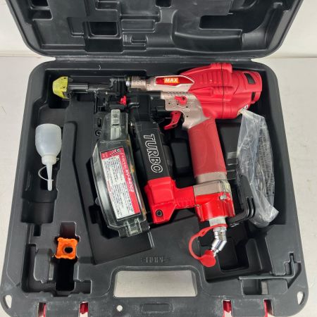 ЗЗ MAX マックス 41mm 高圧 ターボドライバ ねじ打ち機 ケース付 HV-R41G2 レッド