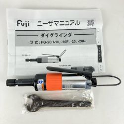 ЗЗ Fuji 不二 (3) 常圧 25mm ダイグラインダ エアグラインダ 箱 取説付 FG-56H-106 オレンジ Sランク