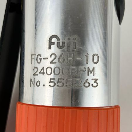ЗЗ Fuji 不二 (3) 常圧 25mm ダイグラインダ エアグラインダ 箱 取説付 FG-56H-106 オレンジ