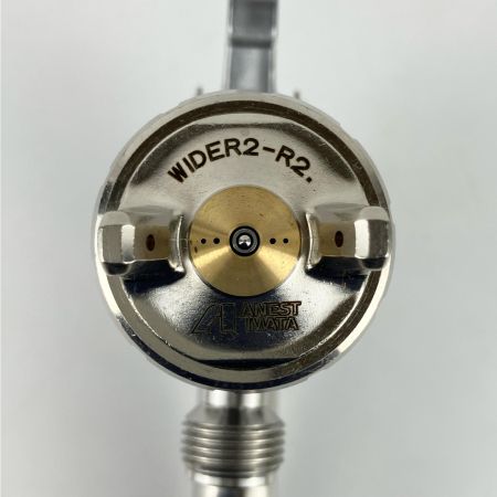ЗЗ ANEST IWATA (1)常圧 スプレーガン 吸上式 ノズル口径Φ2.0 箱 取説付 WIDER2-20R2S シルバー