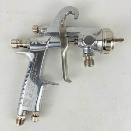 ЗЗ ANEST IWATA (3)常圧 スプレーガン 吸上式 ノズル口径Φ2.0 箱 取説付 WIDER2-20R2S シルバー