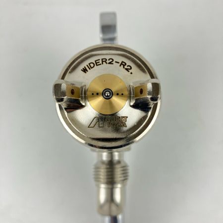 ЗЗ ANEST IWATA (4)常圧 スプレーガン 吸上式 ノズル口径Φ2.0 箱 取説付 WIDER2-20R2S シルバー