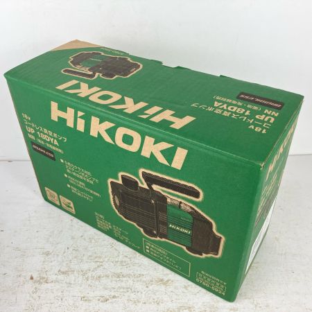 ЗЗ HiKOKI ハイコーキ 18v コードレス真空ポンプ ※バッテリー、充電器無し UP18DYA ブラック×グリーン