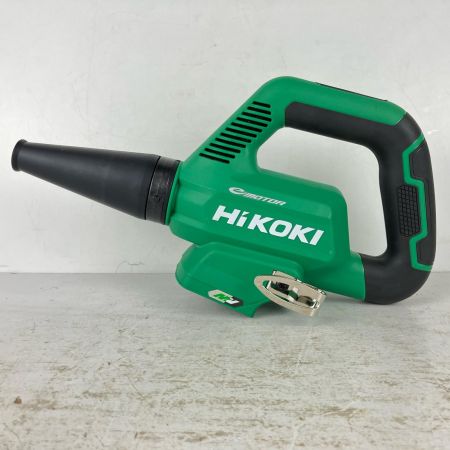 ЗЗ HiKOKI ハイコーキ 36v 充電式ブロワ ノズル 取説 箱付 ※充電器・バッテリーなし RB36DB グリーン×ブラック