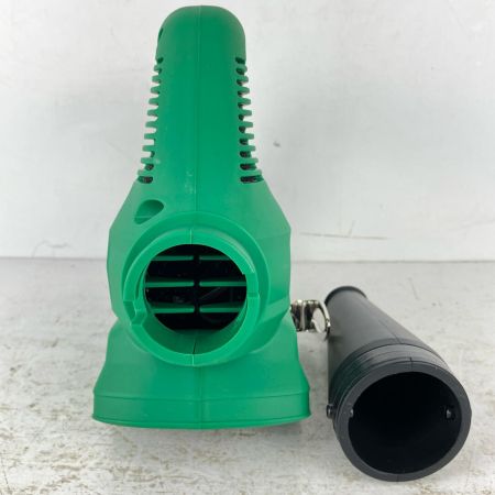 ЗЗ HiKOKI ハイコーキ 36v 充電式ブロワ ノズル 取説 箱付 ※充電器・バッテリーなし RB36DB グリーン×ブラック