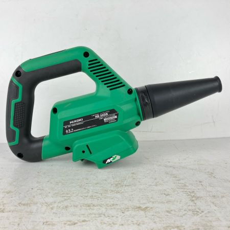 ЗЗ HiKOKI ハイコーキ 36v 充電式ブロワ ノズル 取説 箱付 ※充電器・バッテリーなし RB36DB グリーン×ブラック
