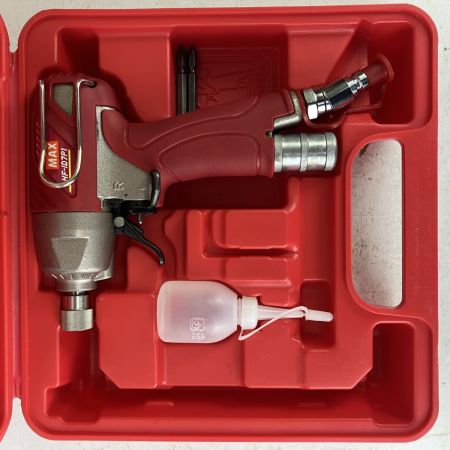 ЗЗ MAX マックス 高圧 エアインパクトドライバ ケース付 HF-ID7P1 レッド