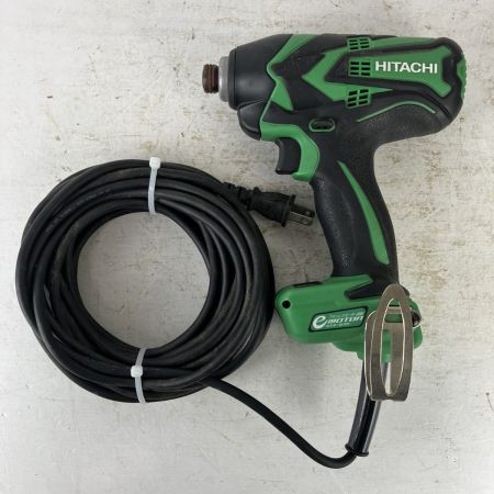 ЗЗ HITACHI 日立 100v インパクトドライバ WH12VE グリーン