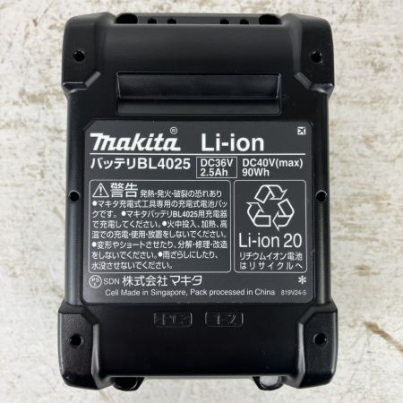 ЗЗ MAKITA マキタ 40v 35mm 充電式ピンタッカ バッテリーx1 ケース付 ※充電器無し PT001G ブルー