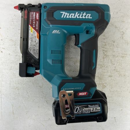 ЗЗ MAKITA マキタ 40v 35mm 充電式ピンタッカ バッテリーx1 ケース付 ※充電器無し PT001G ブルー