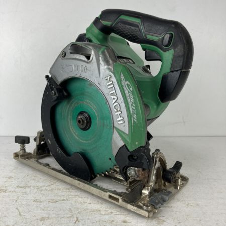 ЗЗ HITACHI 日立 18v 165mm コードレス丸のこ バッテリーx1付 ※充電器無し C18DBAL グリーン