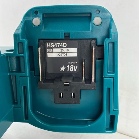 ЗЗ MAKITA マキタ 125mm 18v 充電式丸のこ 取説 外箱付 HS474D ブルー