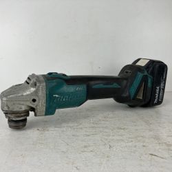 ЗЗ MAKITA マキタ 18v 100mm 充電式ディスクグラインダ バッテリーx1付 ※充電器無し GA404D ブルー Cランク