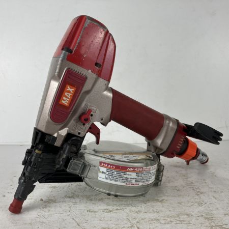 ЗЗ MAX マックス 38mm 高圧 コイルネイラ 釘打機 HN-R38 レッド