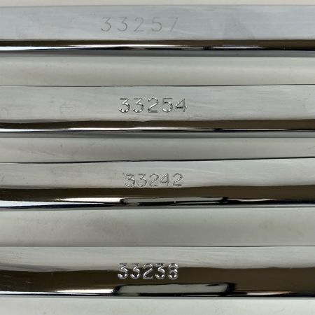 ЗЗ SIGNET 45°オフセットめがねレンチ メガネレンチ 9本組 33257ほか シルバー