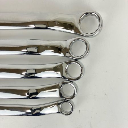 ЗЗ SIGNET 45°オフセットめがねレンチ メガネレンチ 9本組 33257ほか シルバー