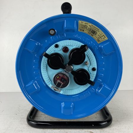 ЗЗ NICHIDO 30m 100v 屋外型 防雨・防塵型 コードリール 外箱付 NPW-EK33