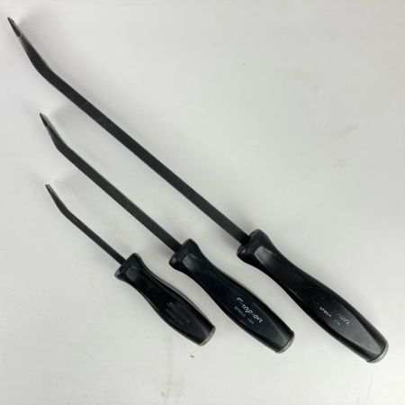 ЗЗ Snap-on スナップオン 貫通プライバー 3本組 本体のみ SPBS18/SPBS12/SPBS8 ブラック